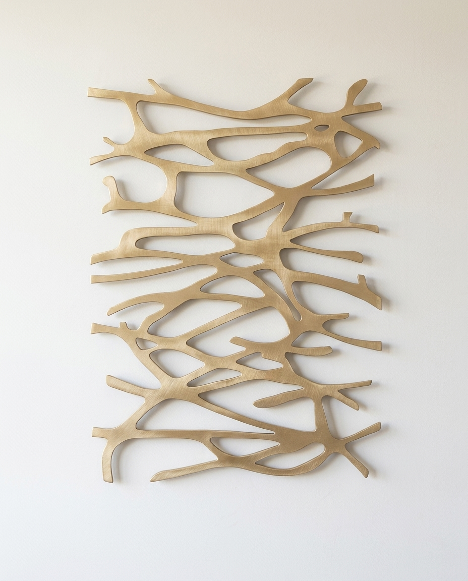 AXIS Recursive Lines en dorado