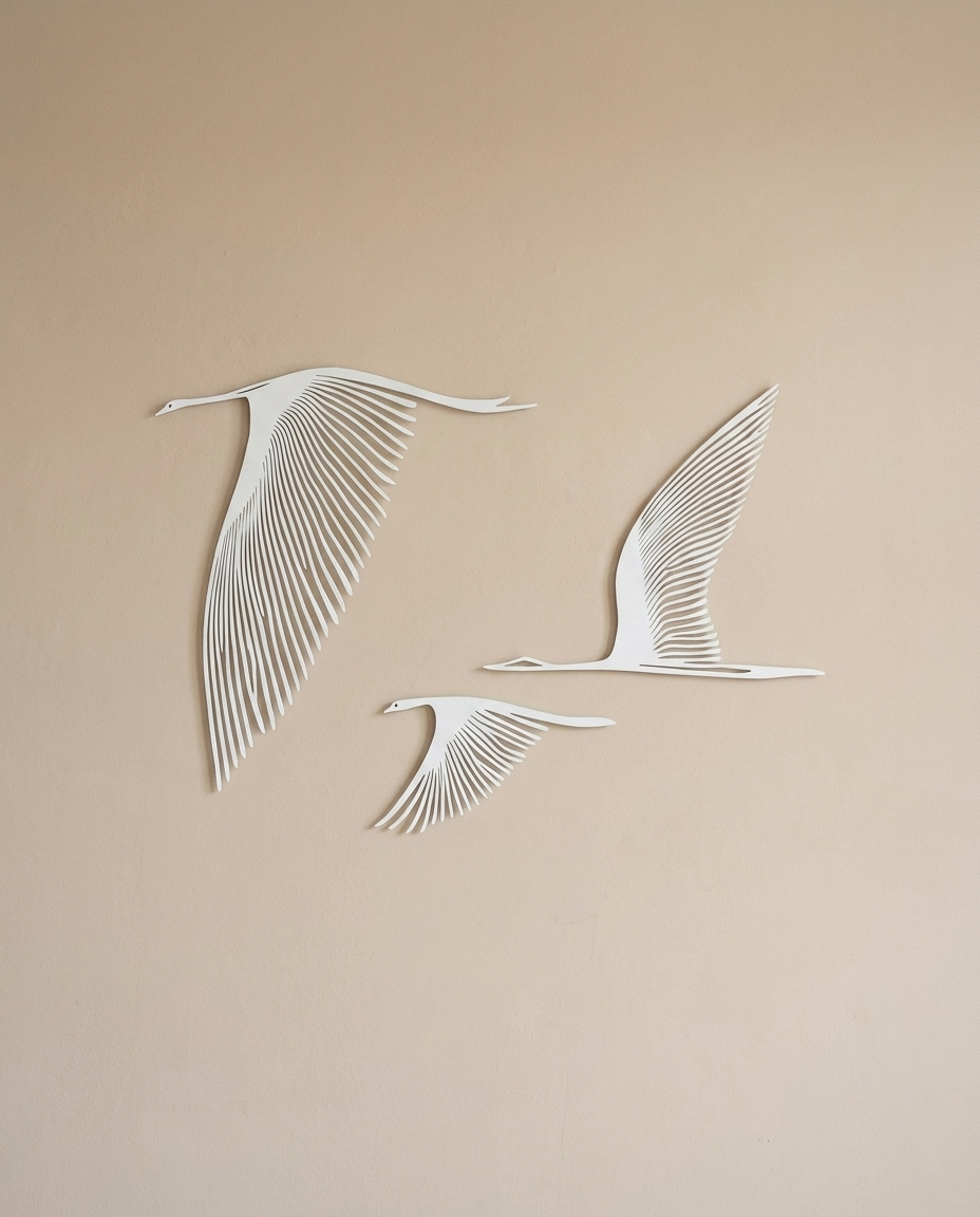 AXIS Winged Geometry en blanco