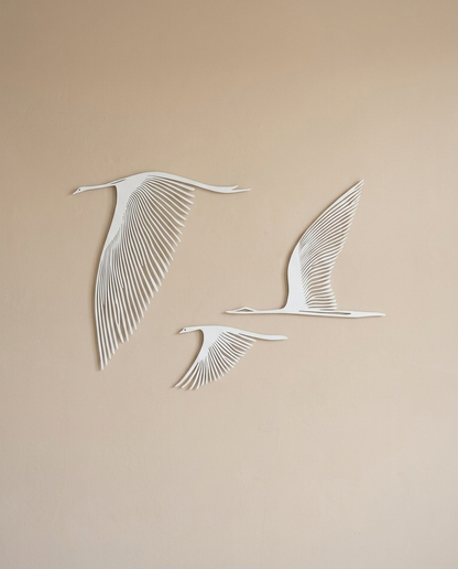 AXIS Winged Geometry en blanco